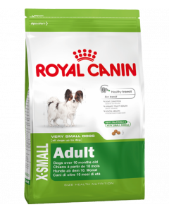 Royal Canin Полнорационный сухой корм x-small adult для собак миниатюрных размеров от 10 месяцев до 8 лет