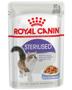 Royal Canin sterilised влажный корм для стерилизованных кошек (в желе)