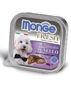 MONGE dog fresh консервы для собак ягненок