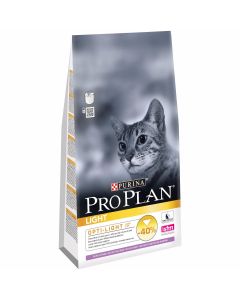 Pro Plan® Корм сухой полнорационный для взрослых кошек с избыточным весом и склонных к полноте, с индейкой и рисом
