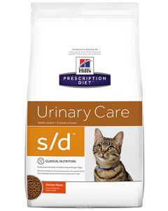 Корм Hill's Prescription Diet s/D для кошек "Лечение МКБ", S/D Feline 