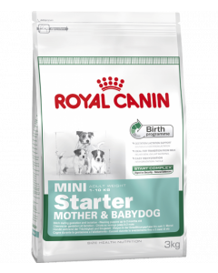 Royal Canin полнорационный корм starter mini для щенков мелких пород в период отъема до 2-месячного возраста