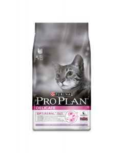 Pro Plan Delicate Корм сухой индейка.рис для кошек с чувствительным пищеварением