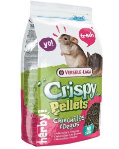 VERSELE-LAGA корм для шиншилл и дегу Crispy Pellets Chinchillas & Degus гранулированный 1 кг