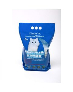 Чистый Котик наполнитель силикагелевый Clean Cat 5л