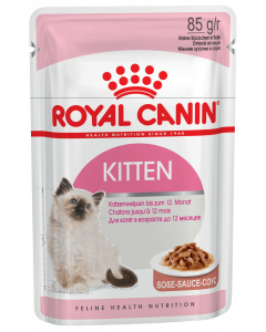 Royal Canin kitten instinctive влажный корм для котят от 4 до 12 месяцев (в соусе)